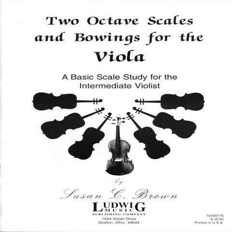 Susan c. brown scales and bowings two scale for viiola | PDF