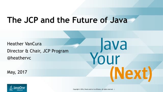 JCP & The Future of Java
