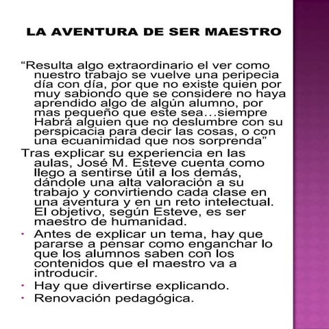 ACTIVIDAD I EL RABAJO DEL MAESTRO DE LA ESCUELA SECUNDARIA