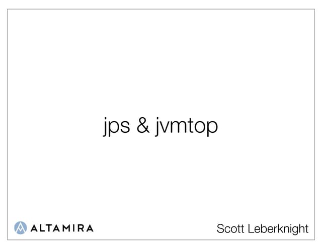 jps & jvmtop