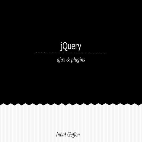Jqeury ajax plugins