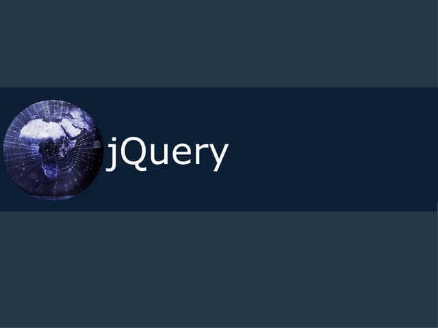 jQuery - GeekMeet Timisoara