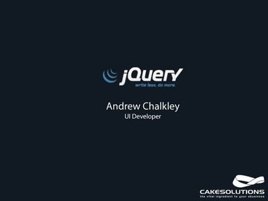 jQuery SUG Group Introduction
