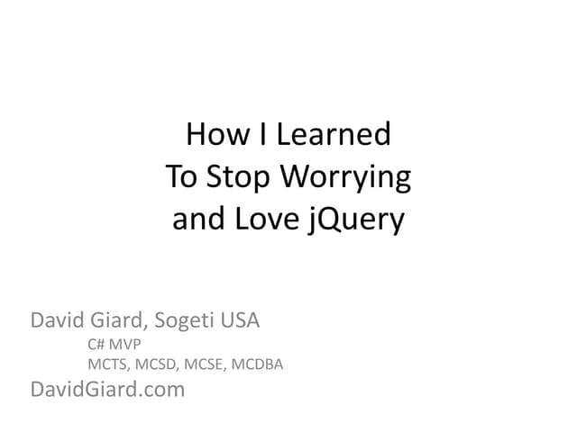 J query