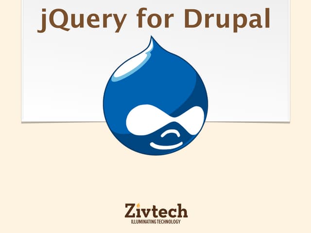 Intro to jQuery for Drupal