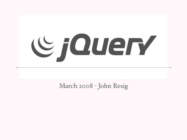 State of jQuery and Drupal