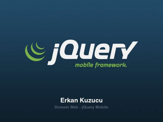 jQuery Mobile