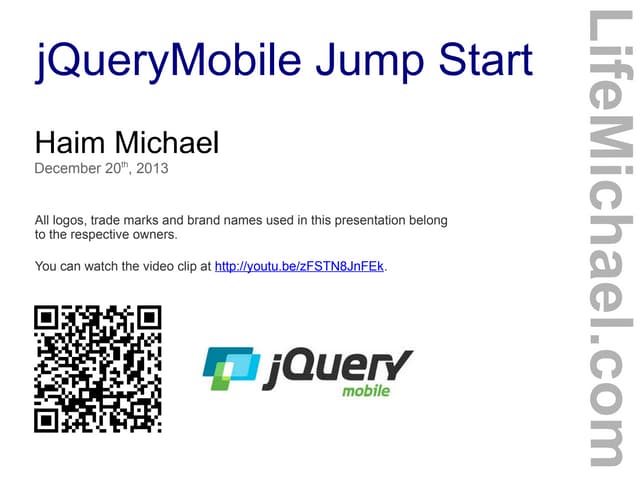 jQueryMobile Jump Start