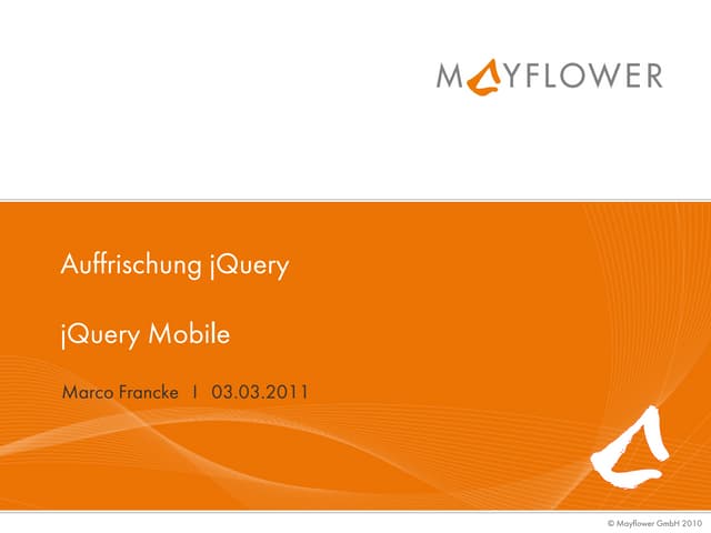 jQuery Mobile
