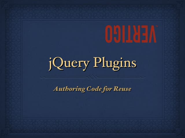 jQuery Plugin