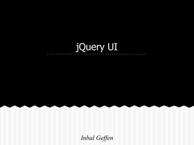 J queryui