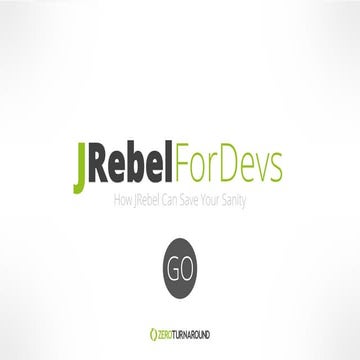 How JRebel can save my sanity and 5+ weeks of builds and redeploys this year