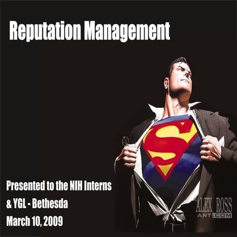 Reputation Management