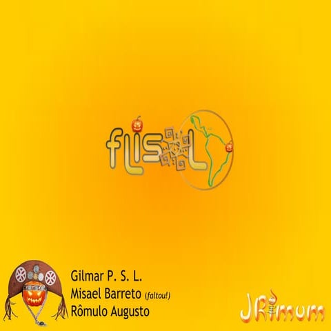 JRimum Community e o movimento Open Source - FLISOL - 10/04/2011