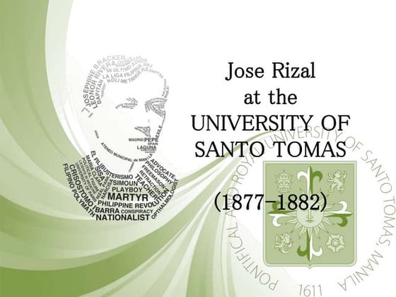 Jose Rizal in UST | PPT