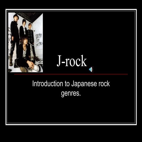 Jrock | PPT