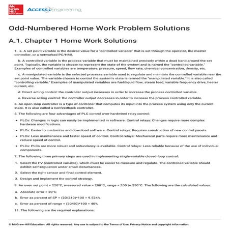 Odd numbered home work problem solutions