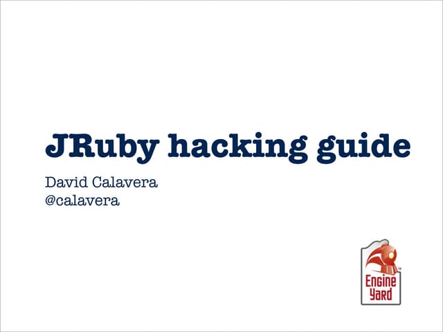 JRuby hacking guide