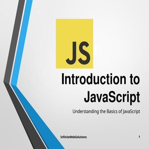 Introduction to JavaScript: The Language of the Web by Infinite Web ...