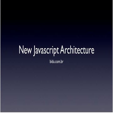 Js Project - Architecture | PPT