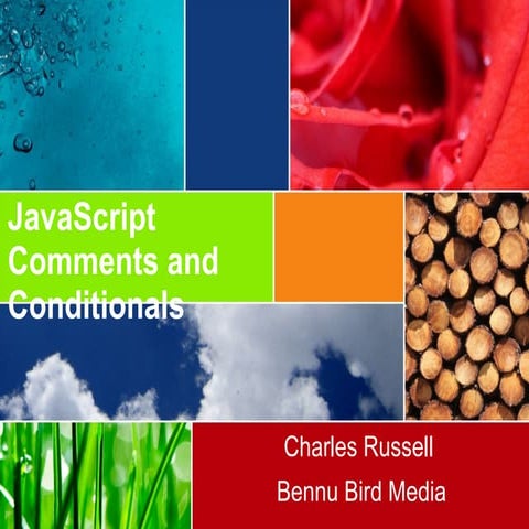 JavaScript Comments and Conditionals | PPT | Web Development | Internet