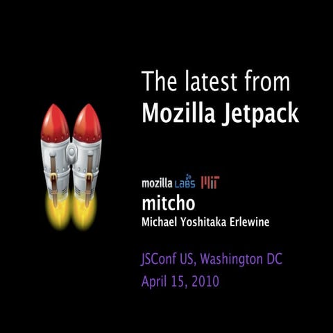 Mozilla's JetPack