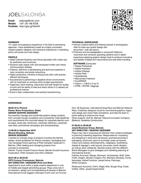 Joel Salonga cv2012