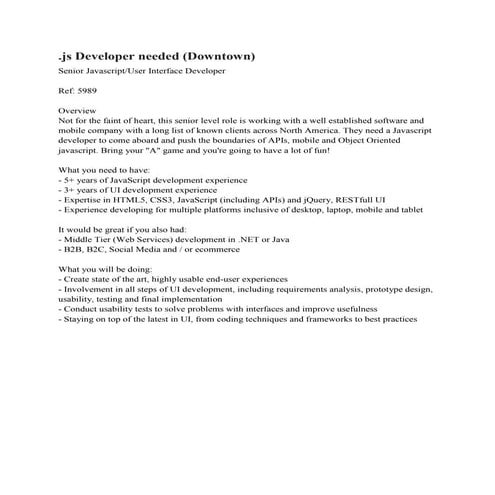 Frontend Developer/Designer | DOC