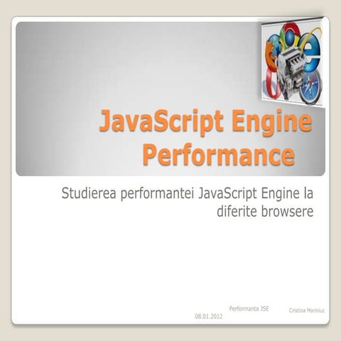 Js engine performance | PPT