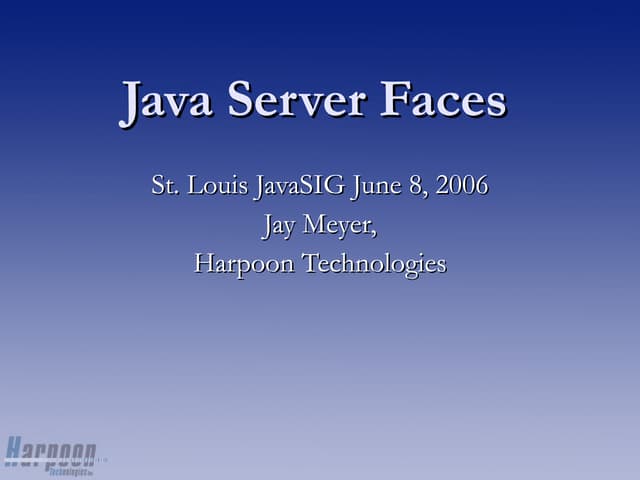 Jsf 2.0 Overview