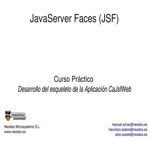 JBossAS: Desarrollo con Java Server Faces