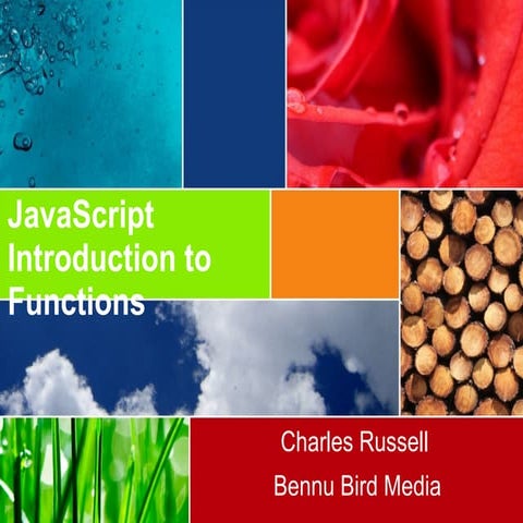 JavaScript Introductin to Functions | PPT