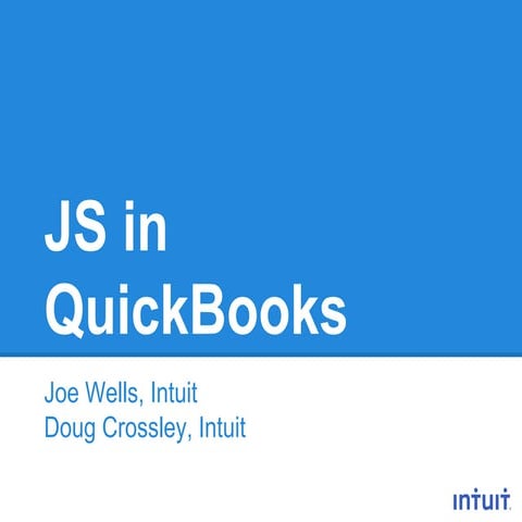Js in quick books
