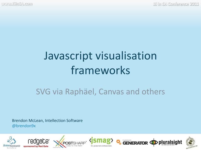 JSinSA - JS Visualisation APIs