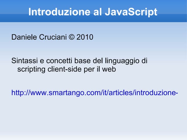 Js intro
