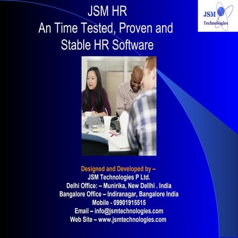 JSM HR Software Presentation