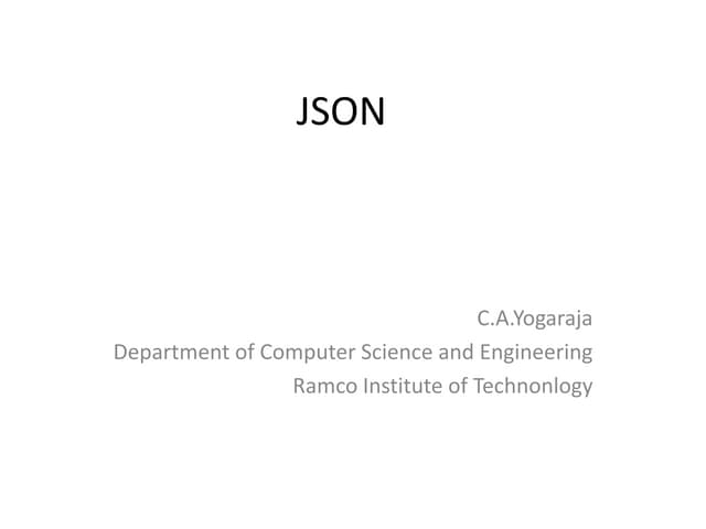 JSON
