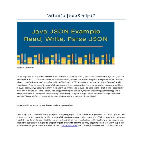 Json formatter 2 | PDF