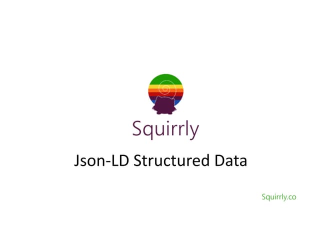 Squirrly Json-LD Structured Data