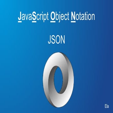 Json training | PPT image.