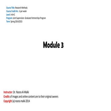 Module Three (part 2) | PPT