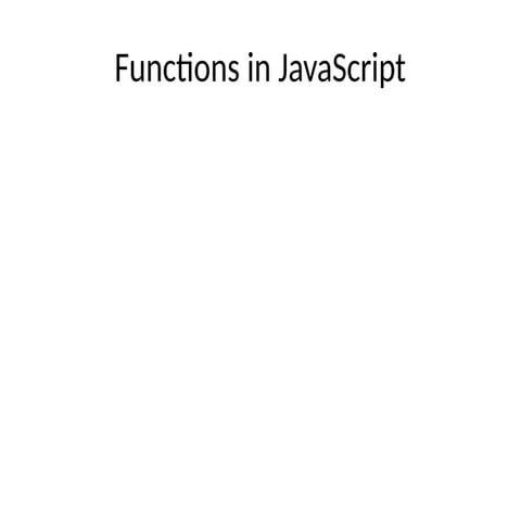 Comprehensive Guide to JavaScript Functions: Declarations, Expressions ...