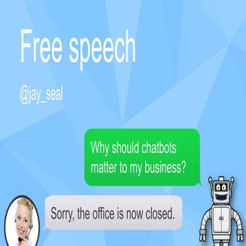 Provoke: Free Speech - the business ChatBots trend