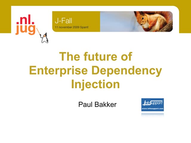The future of enterprise dependency injection: Contexts & Dependency Injectio...