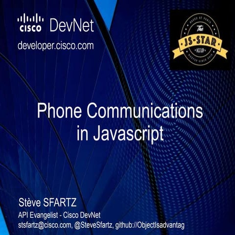 Phone Communications in Javascript with Tropo Serverless
