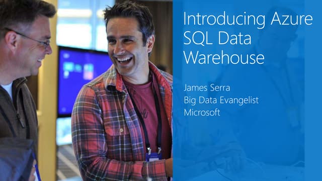Introducing Azure SQL Data Warehouse
