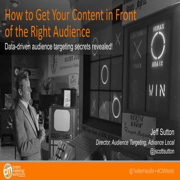 How to Get Your Content in Front of the Right Audience