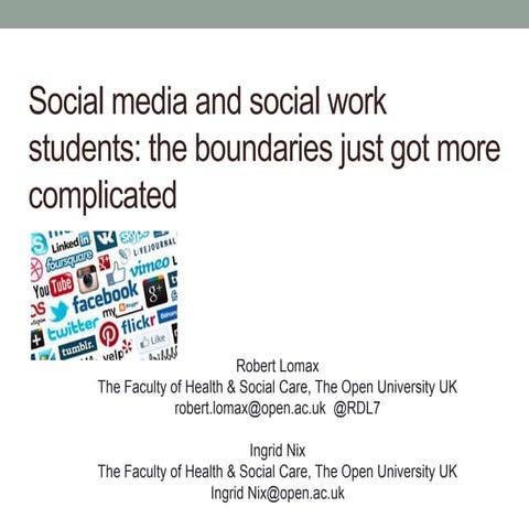 Jswec social media presentation 7th july 2015