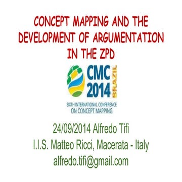 Concept Mapping and the Development of Argumentation in the ZPD
