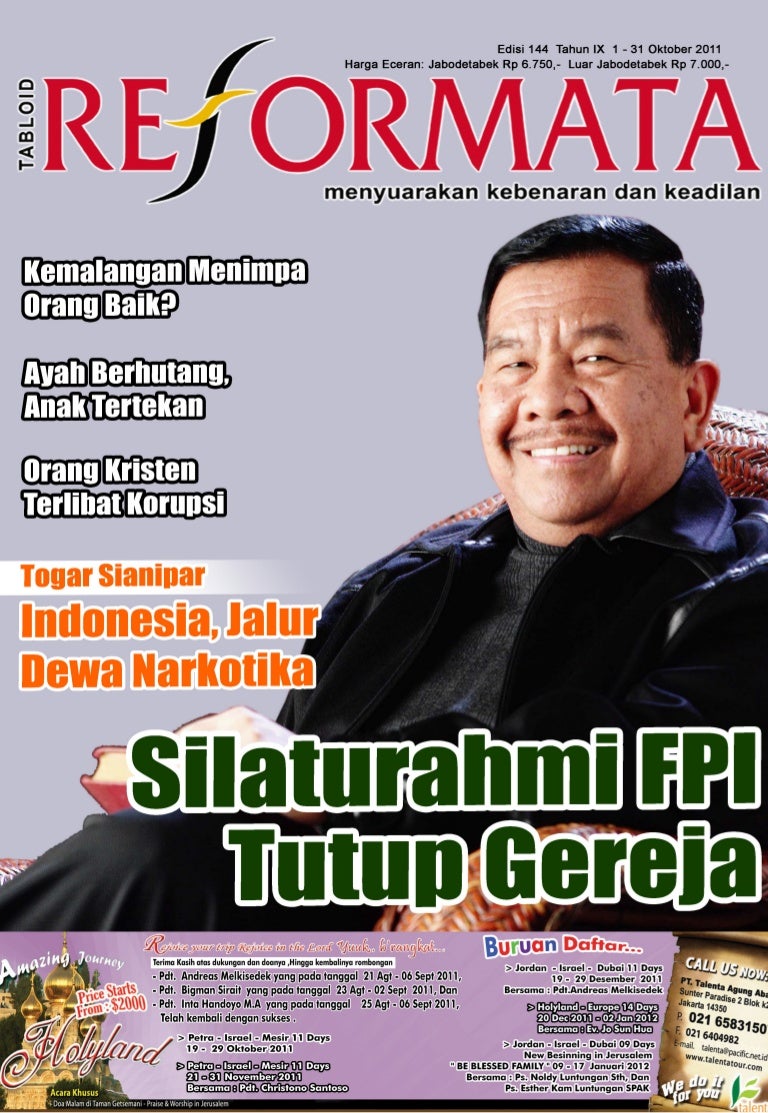 Tabloid Reformata Edisi 144 Oktober 2011